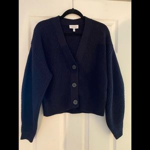 &Other Stories Cropped Wool Cardigan XS